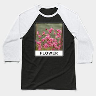 Beautiful Pink Flower Photography Baseball T-Shirt